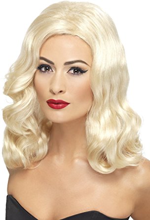 20's Luscious Long Wig Blonde with Waves