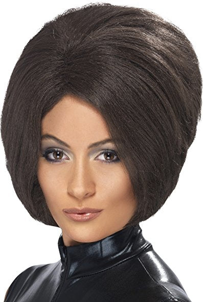 Posh Power Wig Brown Short Bob