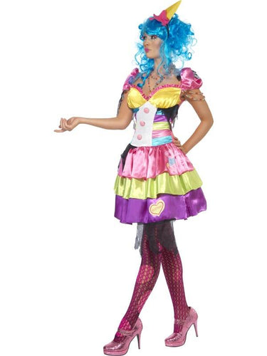 Seven Deadly Sins Gluttony Costume Rainbow with Dress and Headband